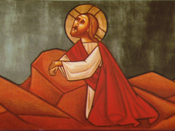 Jesus in Gethsemane