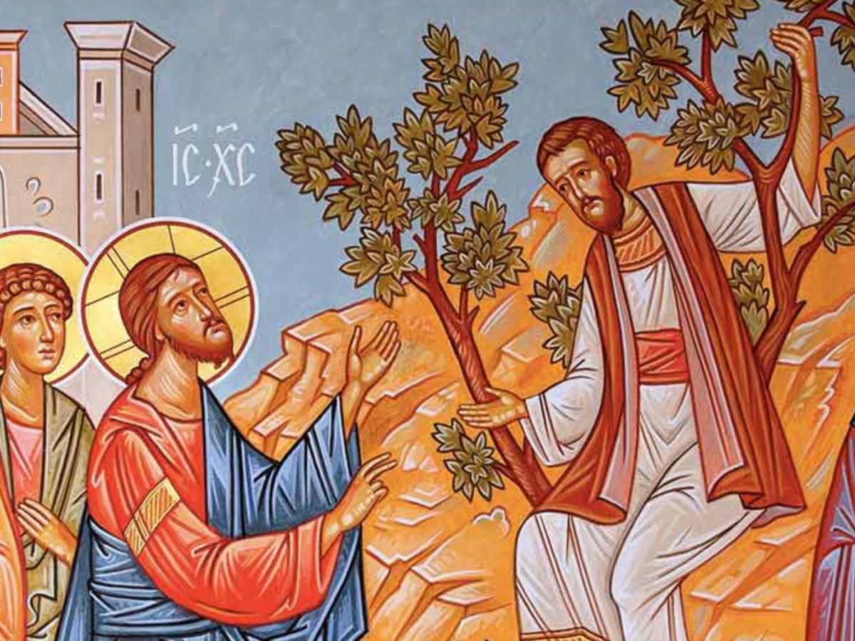 Jesus and Zacchaeus